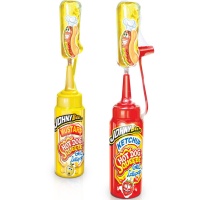 Cachorro quente de caramelo com gel 80g - 1 peça