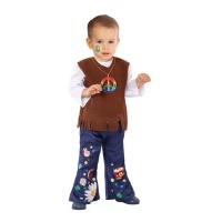Fato hippie para bebé menino