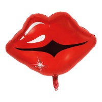 Balão de beijo vermelho de 70 cm