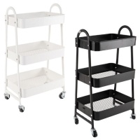 Trolley 77 x 45 x 30,5 cm preto ou branco - 1 peça