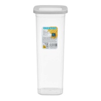 Pote de 2 L de plástico com tampa