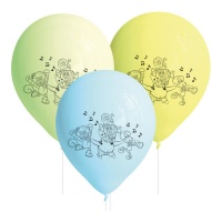 Balões de látex do Bob Esponja - 8 unid.