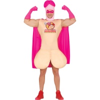 Fato de super-herói Dickman para homem
