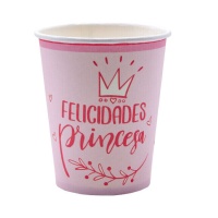 Parabéns Óculos Princesa 9 x 8 cm - 10 peças