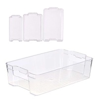 Organizador de frigorífico transparente - 3 pcs.