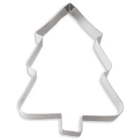 Cortador ou molde XXL de árvore de Natal de 28 x 19,5 cm - Decora