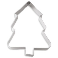 Molde ou cortador de árvore de Natal XXL 28 x 19,5 cm - Decora