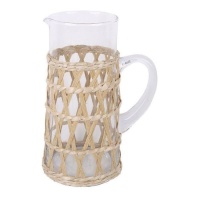 Jarra de vidro de 1,1 L com grelha