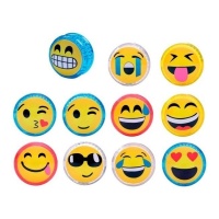 Yo-Yo de Emojis com luz sortidos - 1 unidade