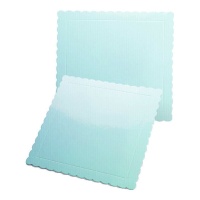 Base para bolo 30 x 30 x 0,3 cm quadrado - 5 unidades
