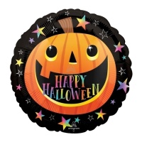 Balão Abóbora redondo Happy Halloween 45cm - Anagrama