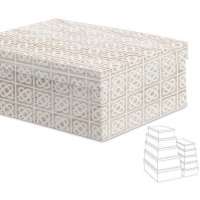 Caixa Panot branca retangular - 15 peças