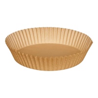 Moldes redondos de 24,5 cm para fritadeiras de 5 a 5,5 L - 50 unid.