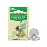 Dedal ajustável com placa - Trevo
