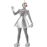Fato de robô para mulher