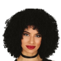 Peruca afro preta