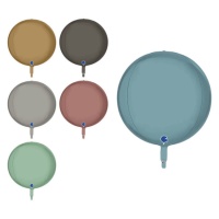 Balão orbz platina de 38 cm - Grabo