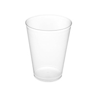 Copos de plástico transparentes largos de 480 ml - 4 unid.