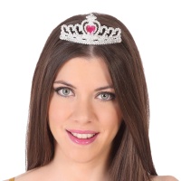 Tiara com tiara de princesa