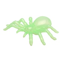 Aranha fluorescente de 10 cm - 2 unidades