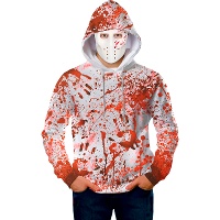 Sudadera com Capuz Ensanguentada