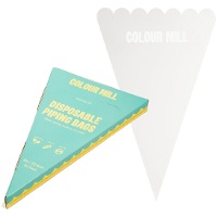 Saco de confeitar descartável de 23 cm - Colour Mill - 50 unidades