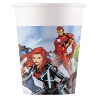 Vingadores em Ação Copos de 200ml - 8 peças