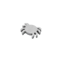 Figura de esferovite de aranha de 10 x 7 x 4 cm