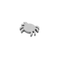 Figura de aranha em cortiça de 10 x 7 x 4 cm