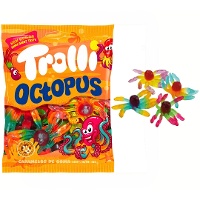 Polvos de goma - Trolli Octopus - 100 gr