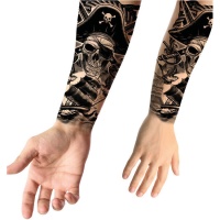 Tatuagem temporária de pirata