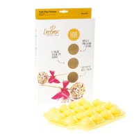 Molde de silicone para cake pops - Decorar - 18 cavidades