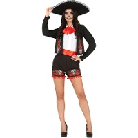 Fantasia de Catrina Mariachi para Mulher
