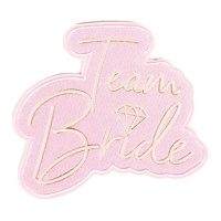 Team Bride heat seal patch rosa - 6 pcs.