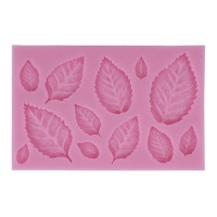 Molde de folha de silicone 10,2 x 7 cm - Artis decor