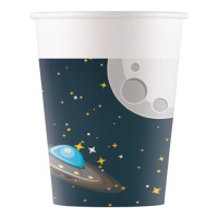 200 ml de tumblers de galáxias do espaço exterior - 8 peças