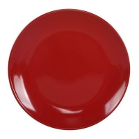 Prato vermelho de 26,8 cm