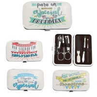 Conjunto de manicura com frases sortidas - 1 unid.