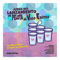 Conjunto erótico de lançamento de copos