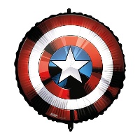 Balão do escudo do Capitão América de 46 cm