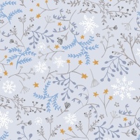 Tecido de popelina de algodão AW Artic Flowers - Katia