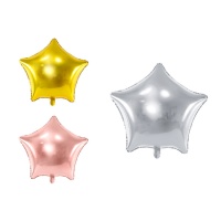 Balão de estrela XL de cores de 70 cm - PartyDeco - 1 unidade