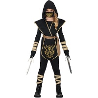Fantasia de lutadora ninja para menina