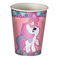 Copos de unicórnio para bebé 240 ml - 8 unidades