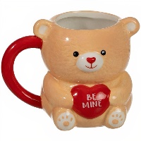 Caneca de 430 ml em formato de ursinho