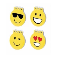 Bloco de notas de emoticons - 1 unidade