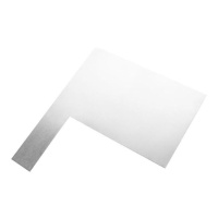 Raspador de alisamento de contorno em forma de ângulo reto 13,3 x 14,6 cm