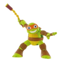 Figura para bolo de Tartarugas Ninja Michelangelo de 9 cm - 1 unidade