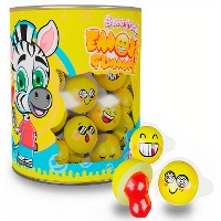 Emoticons de goma divertidos - 10 g · 30 unidades