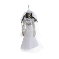 Pendente de Noiva Esqueleto de 40 cm